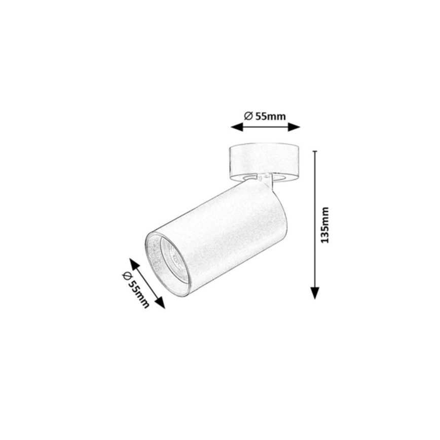 Rabalux - Punktveida gaismeklis 1xGU10/7W/230V balts