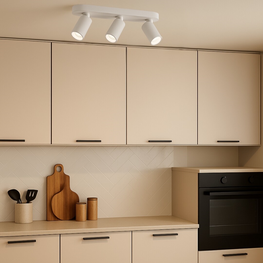 Rabalux - Punktveida gaismeklis 3xGU10/7W/230V balts
