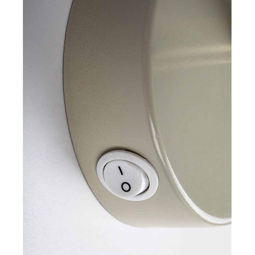 Rabalux - Sienas punktveida gaismeklis 1xGU10/15W/230V