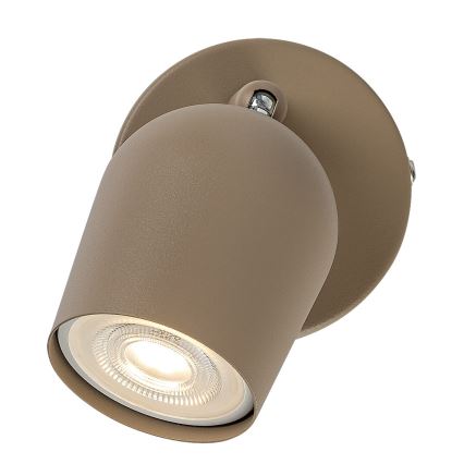 Rabalux - sienas virziena gaismeklis 1xGU10/15W/230V, bēšs