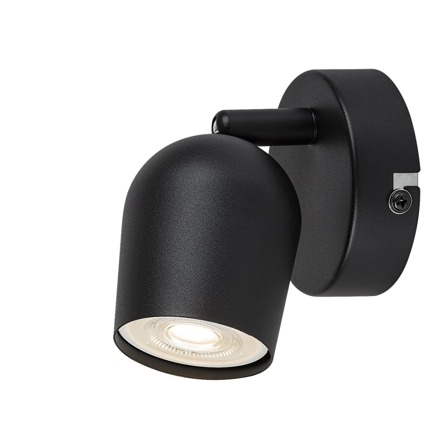 Rabalux - Sienas punktveida gaismeklis 1xGU10/15W/230V melns