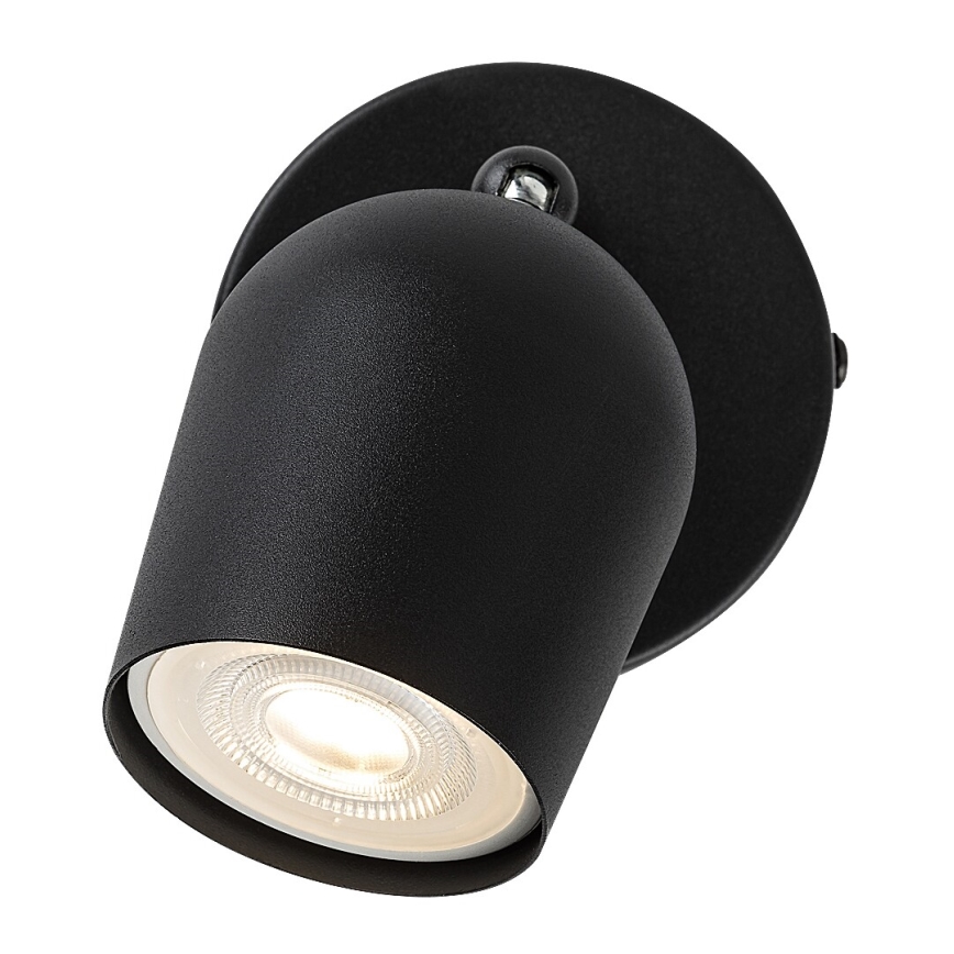 Rabalux - Sienas punktveida gaismeklis 1xGU10/15W/230V melns