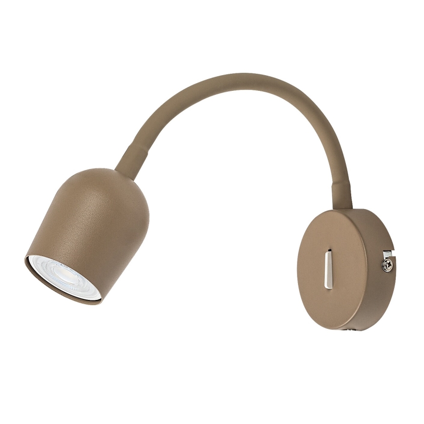 Rabalux - Sienas prožektors 1xGU10/15W/230V bēžs