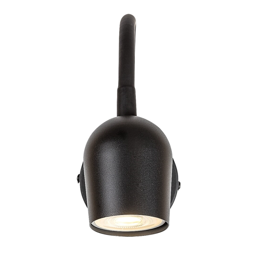 Rabalux - sienas virziena gaismeklis 1xGU10/15W/230V melns