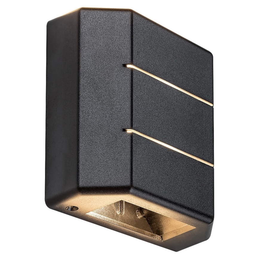 Rabalux - LED Āra sienas gaismeklis LED/6W/230V IP54 melns