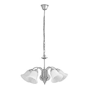 Rabalux 7365 - lustra uz ķēdes FRANCESCA 5xE14/40W/230V