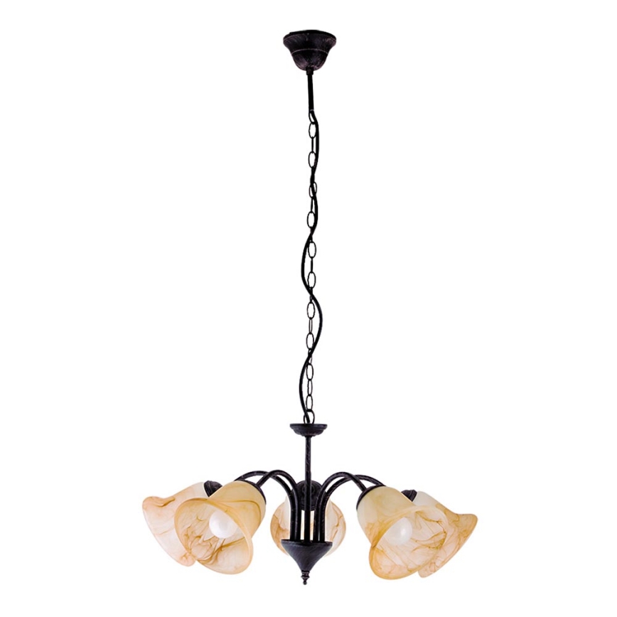 Rabalux 7368 - lustra uz ķēdes COLETTE 5xE14/40W/230V