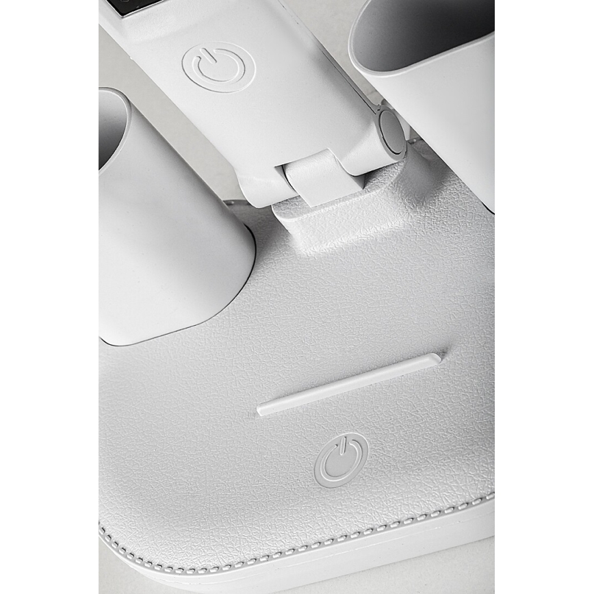 Rabalux - Regulējama LED galda lampa ar ventilatoru LED/7W/5V 3000/4000/6500K