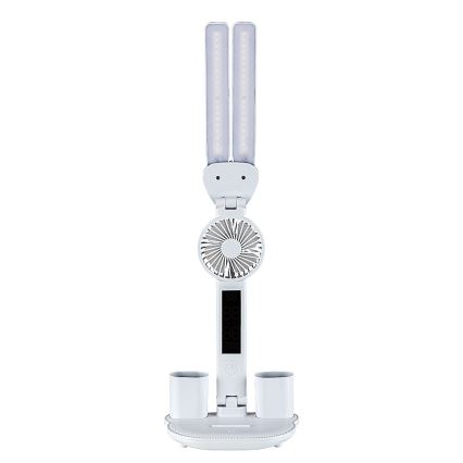 Rabalux - LED aptumšojama galda lampa ar ventilatoru un displeju LED/7W/5V 3000/4000/6500K