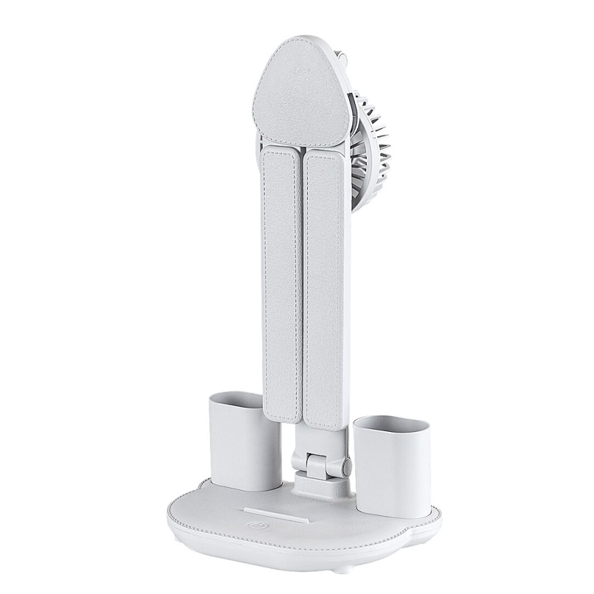 Rabalux - LED aptumšojama galda lampa ar ventilatoru un displeju LED/7W/5V 3000/4000/6500K