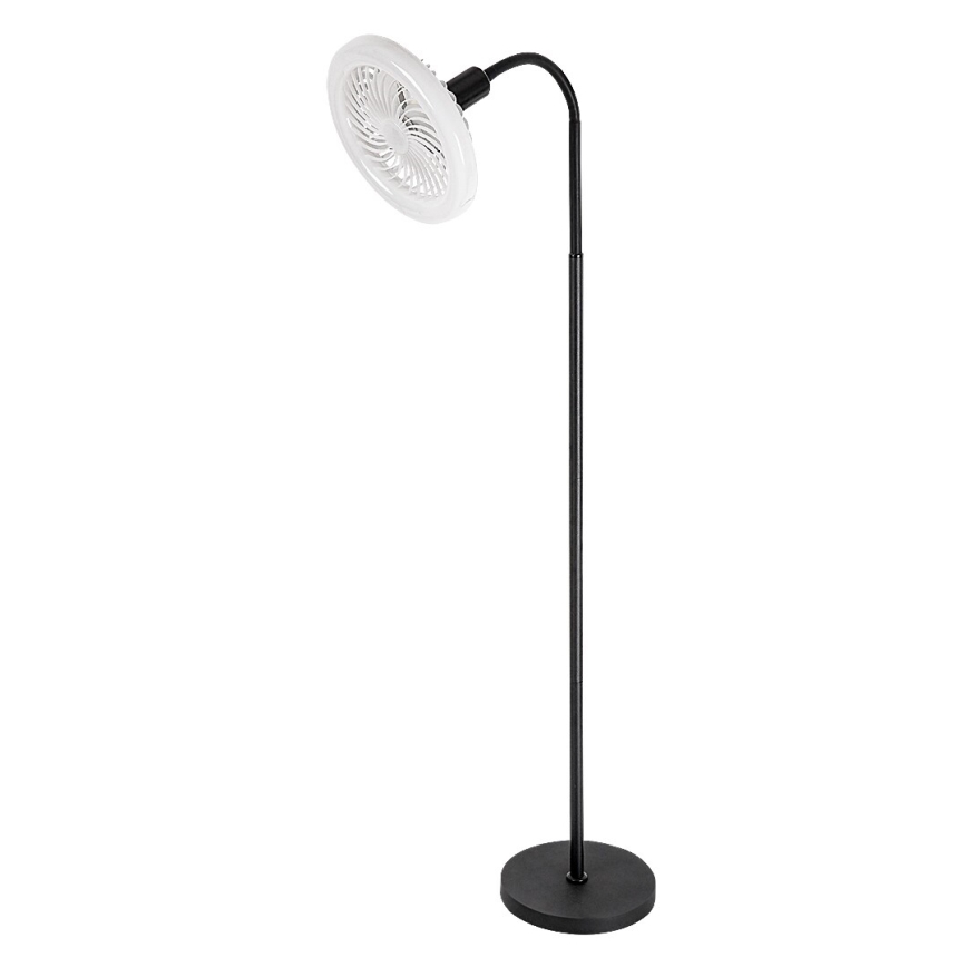 Rabalux - LED grīdas lampa ar regulējamu spilgtumu un ventilatoru 1xE27/16W/230V 3000-6500K