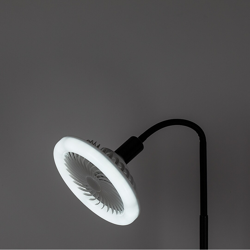 Rabalux - Dimmējama LED stāvlampa ar ventilatoru Ø 30 cm 1xE27/16W/230V 3000-6500K + tālvadības pults