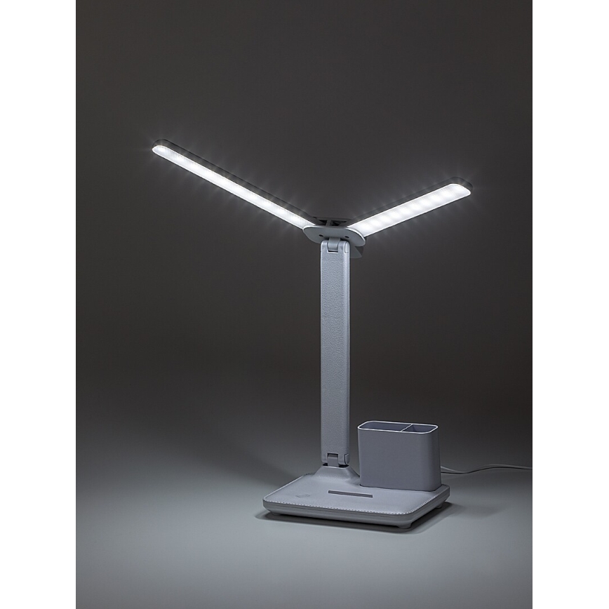 Rabalux - regulējama LED skārienjūtīgā galda lampa LED/5W/5V 3000/4000/6500K