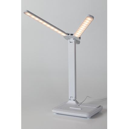 Rabalux - regulējama LED skārienjūtīgā galda lampa LED/5W/5V 3000/4000/6500K