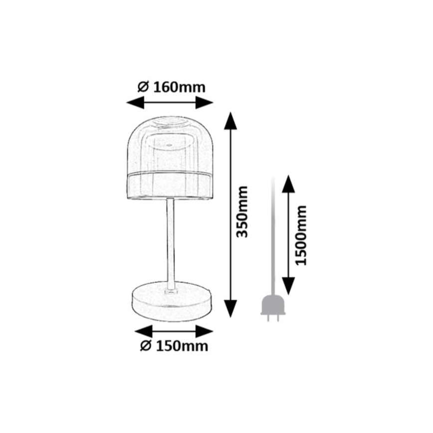 Rabalux - LED Aptumšojama galda lampa LED/13W/230V 3000/4000/6000K