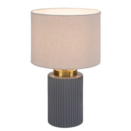 Rabalux - Galda lampa 1xE14/40W/230V pelēka