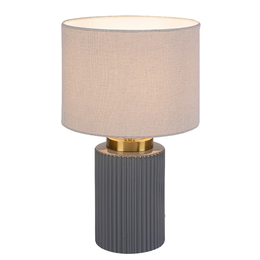 Rabalux - Galda lampa 1xE14/40W/230V pelēka