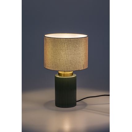 Rabalux - galda lampa 1xE14/40W/230V zaļa
