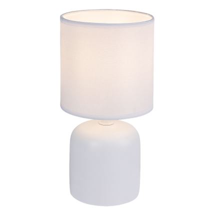 Rabalux - Galda lampa 1xE14/40W/230V balta