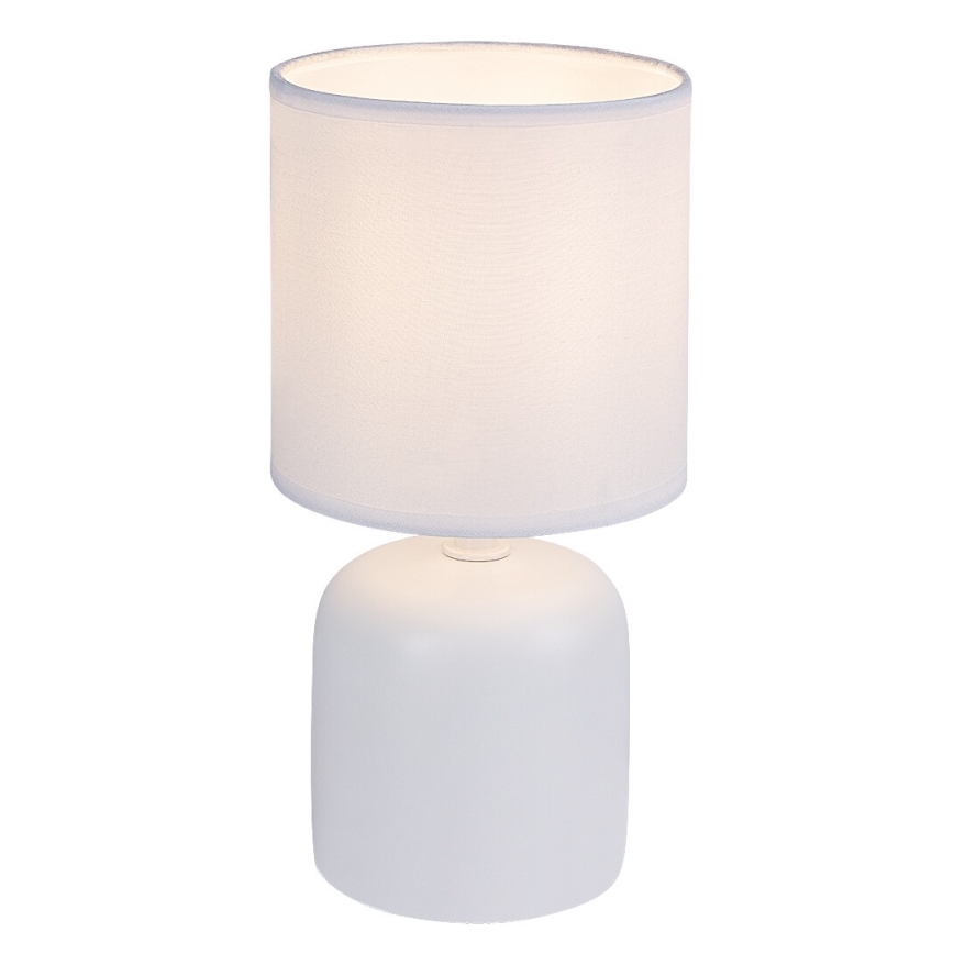 Rabalux - Galda lampa 1xE14/40W/230V balta