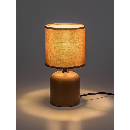 Rabalux - Galda lampa 1xE14/40W/230V brūna
