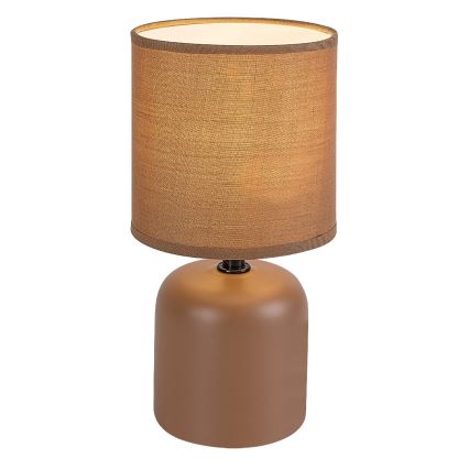 Rabalux - Galda lampa 1xE14/40W/230V brūna