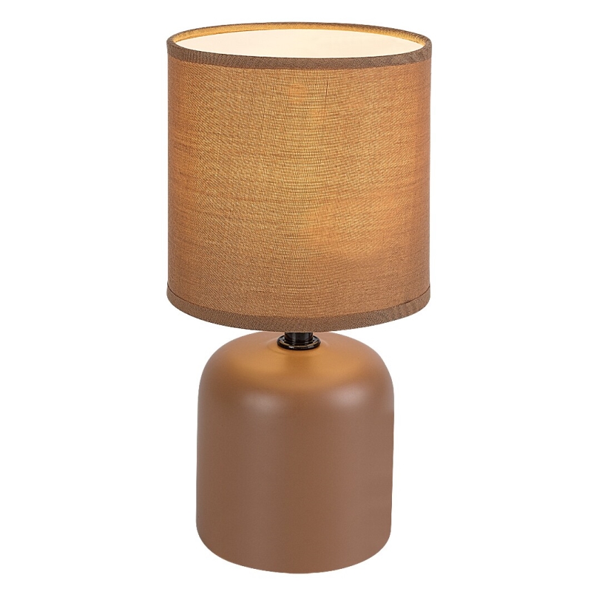 Rabalux - Galda lampa 1xE14/40W/230V brūna