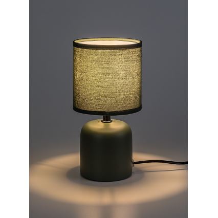 Rabalux - Galda lampa 1xE14/40W/230V zaļa