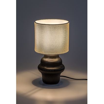 Rabalux - Melna galda lampa 1xE14/40W/230V