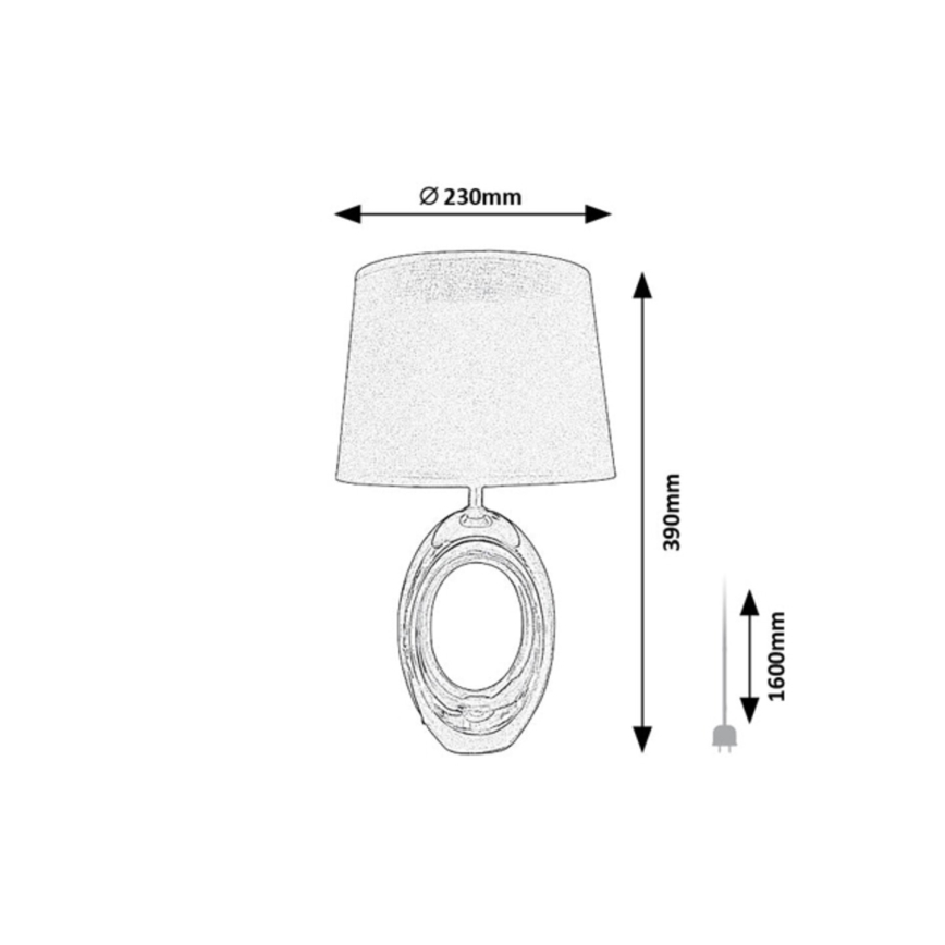Rabalux - Galda lampa 1xE14/25W/230V