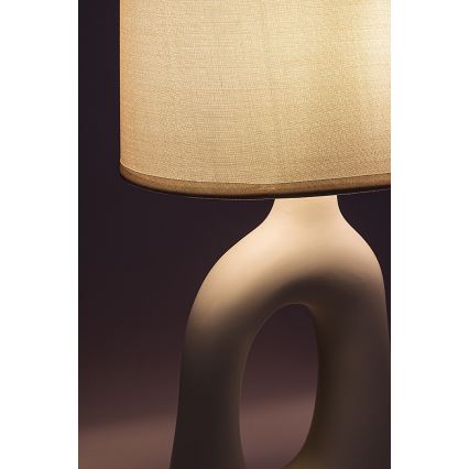 Rabalux - krēmkrāsaina galda lampa 1xE14/40W/230V