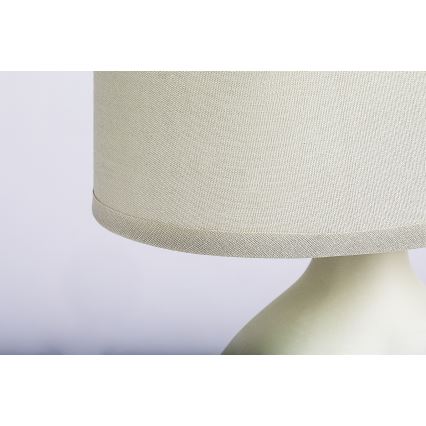 Rabalux - krēmkrāsaina galda lampa 1xE14/40W/230V