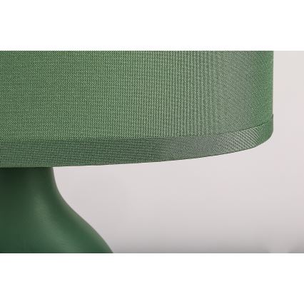 Rabalux - Zaļa galda lampa 1xE14/40W/230V