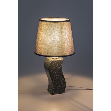 Rabalux - Galda lampa 1xE14/40W/230V pelēka