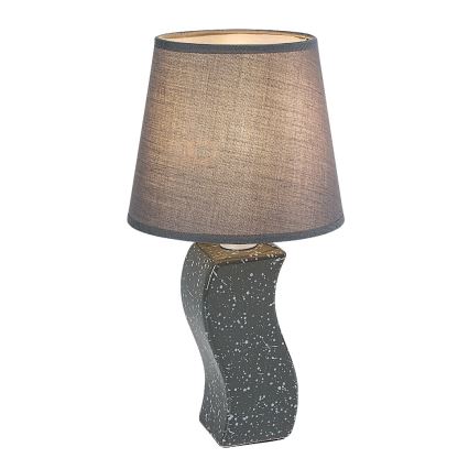 Rabalux - Galda lampa 1xE14/40W/230V pelēka