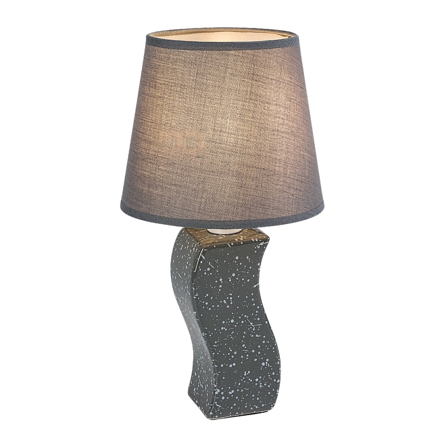 Rabalux - Galda lampa 1xE14/40W/230V pelēka