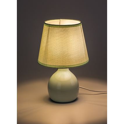 Rabalux - Galda lampa 1xE14/40W/230V, mētas krāsā