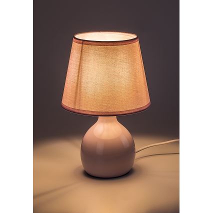 Rabalux - Galda lampa 1xE14/40W/230V rozā