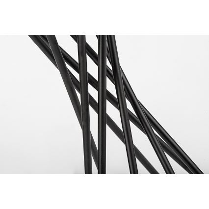 Rabalux - Galda lampa 1xE27/40W/230V melna