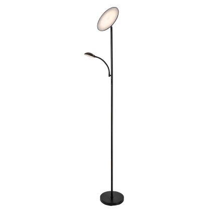 Rabalux - regulējama LED stāvlampa LED/23W/230V 3000/4200/6500 melna