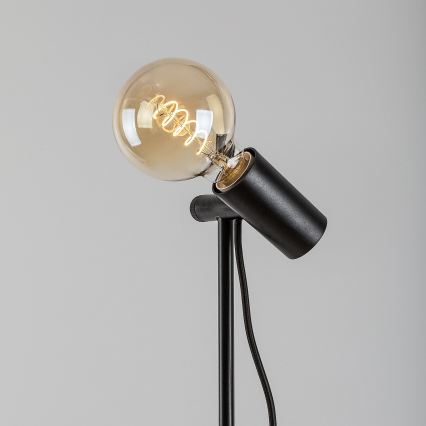 Rabalux - Stāvlampa 1xE27/60W/230V melna
