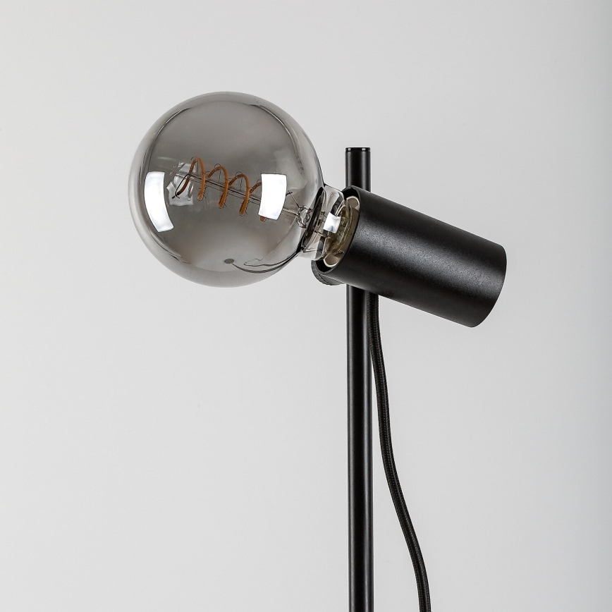 Rabalux - Stāvlampa 1xE27/60W/230V melna