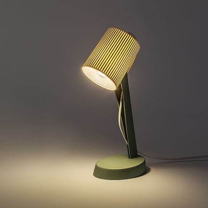 Rabalux - Galda lampa 1xE14/11W/230V zaļa