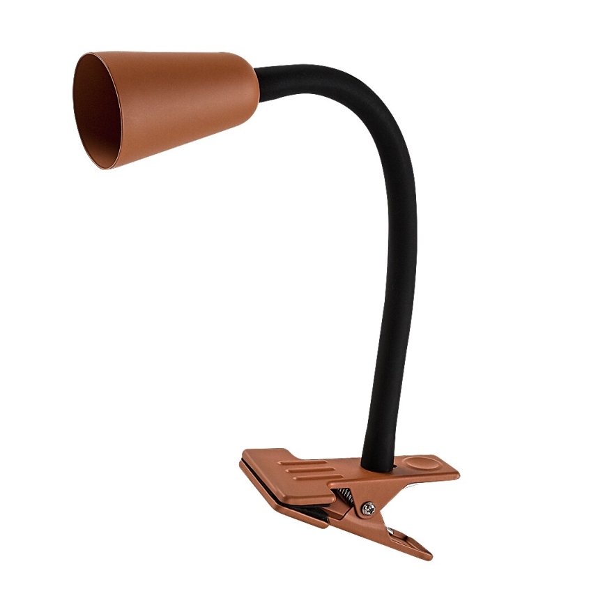 Rabalux - Galda lampa ar skavu 1xGU10/7W/230V oranžā