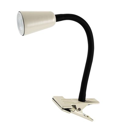 Rabalux - Galda lampa ar skavu 1xGU10/7W/230V krēmkrāsaina