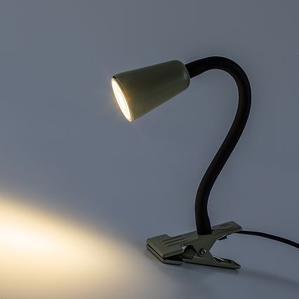 Rabalux - Galda lampa ar skavu 1xGU10/7W/230V khaki