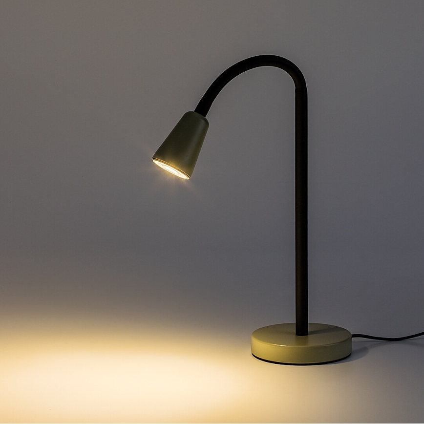 Rabalux - Galda lampa 1xGU10/7W/230V khaki