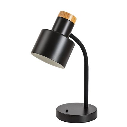 Rabalux - Galda lampa 1xE27/20W/230V melna