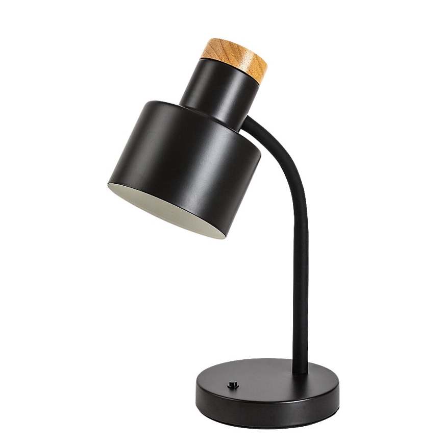 Rabalux - Galda lampa 1xE27/20W/230V melna