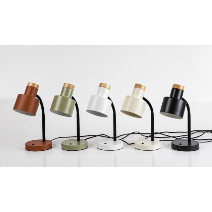 Rabalux - Galda lampa 1xE27/20W/230V melna